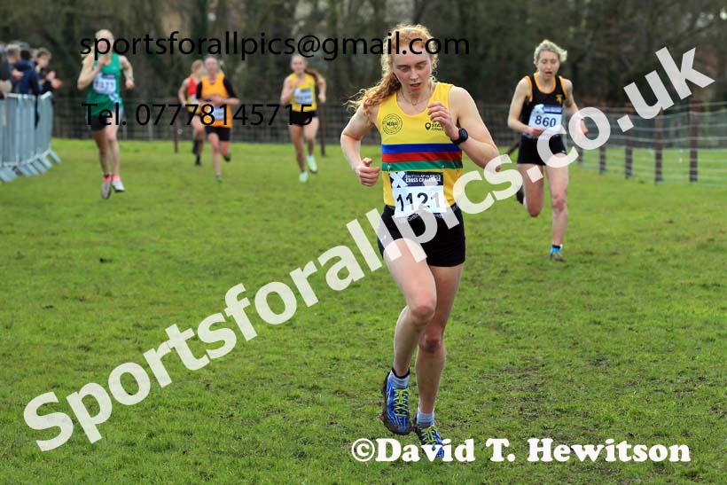 Senior Womens 2022 CAU Inter Counties Cross Country, Prestwold Hall, Loughborough.  Photo: David T. Hewitson/Sports for All Pics